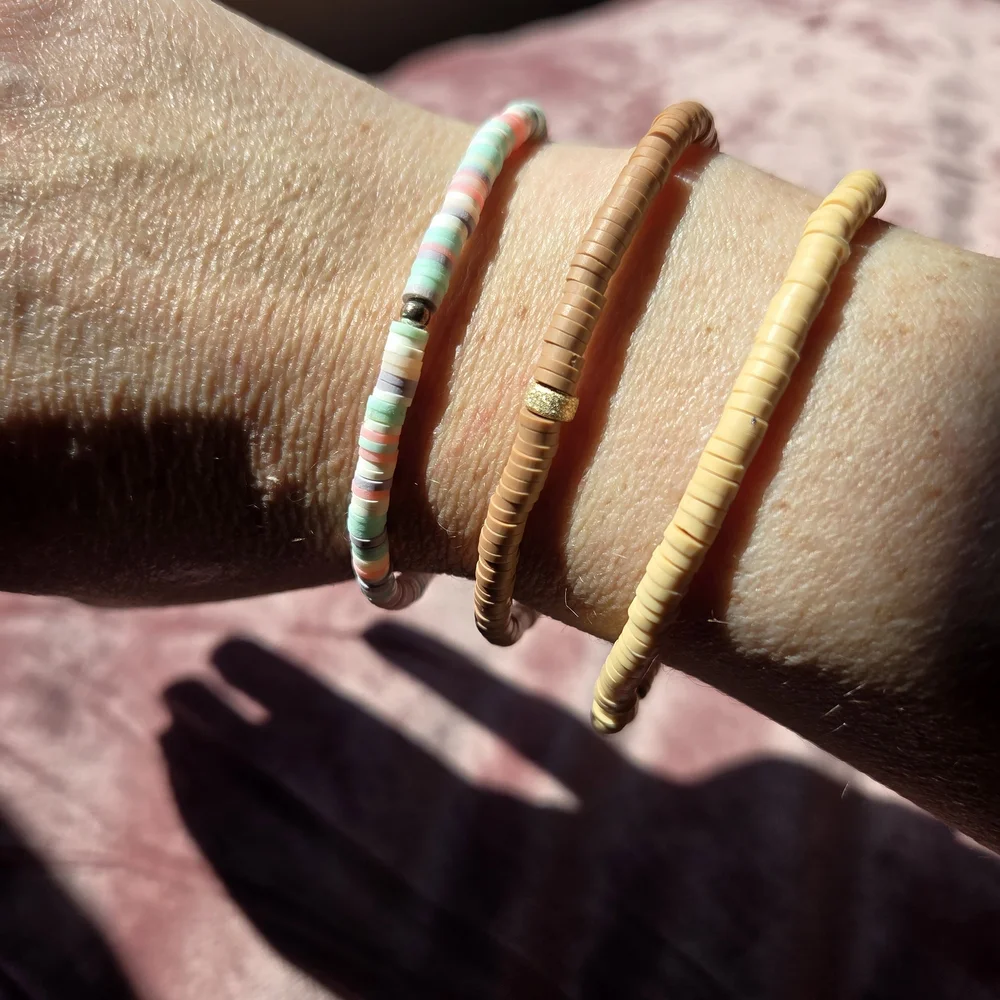 Rachel Lynn by Corri Lynn (RLXCL) -Handmade Bracelet Trio - 7in